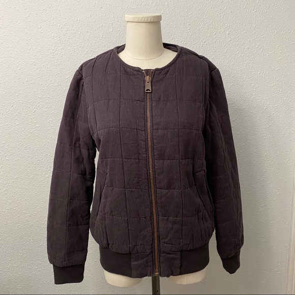 Roots Quilted Bomber Jacket - Picture 1 of 6